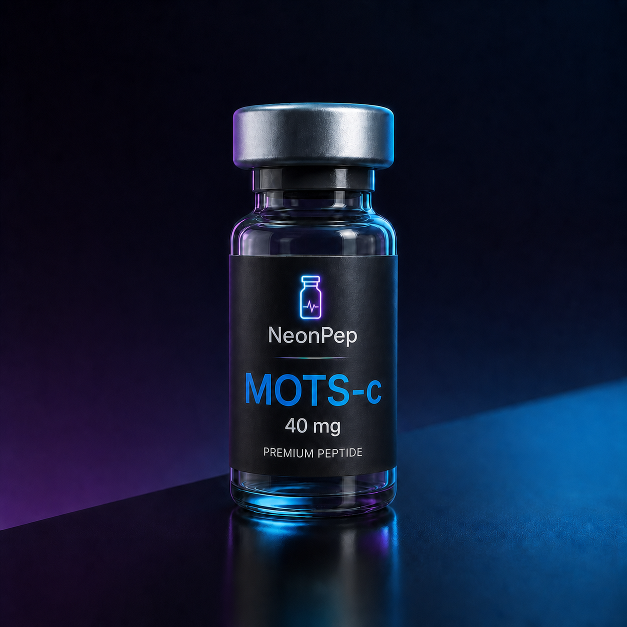 NeonPep MOTS-c 40 mg premium peptide vial
